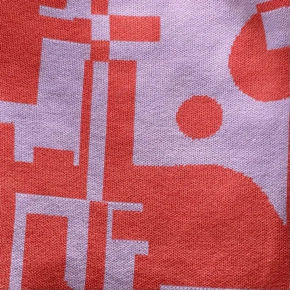 Jorja Knit Mini Dress in Coral Geo from Peppermayo - Picture 8 of 14